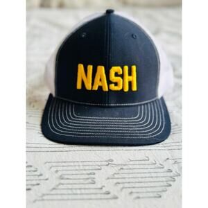 NASH Collection Neoprene NASH Trucker Navy Gold Hat